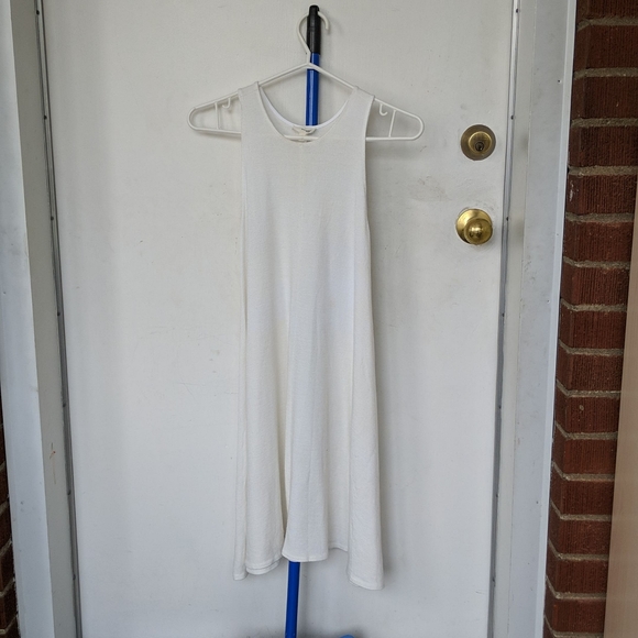 WHITE Aritzia wilfred free rosa swing dress white - Picture 2 of 7